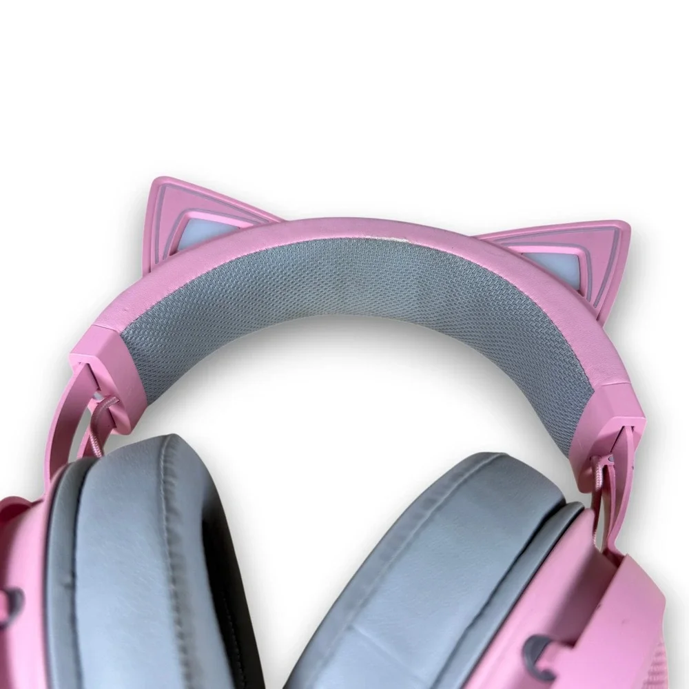 Razer Kraken Kitty Edition Gen 1 RGB Gaming Headset Quartz Pink‎ Wired USB